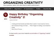 Organizing Creativity